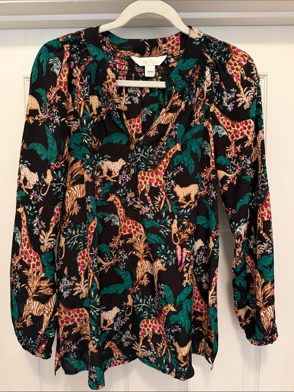 Lilly Pulitzer Elsa Silk Top